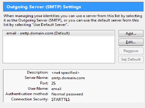 SMTP Port