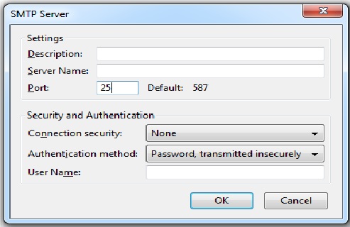 SMTP Server Gmail