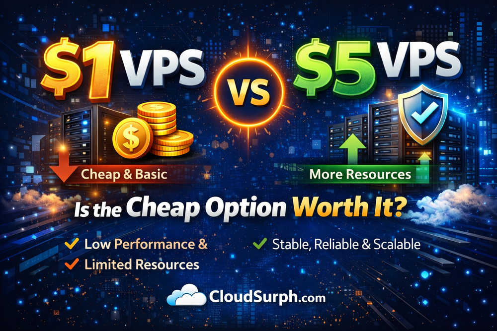 $1 VPS vs $5 VPS: Is the Cheap Option Worth It?