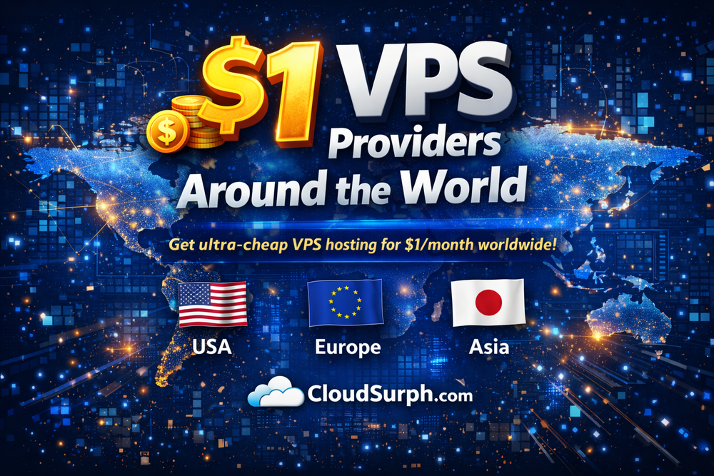 Best $1 VPS Providers Around the World