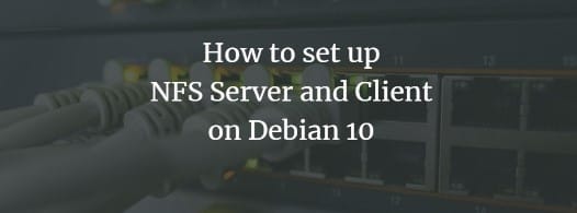 Setting Up NFS in Debian Linux