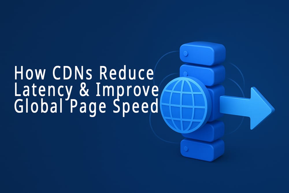 How CDNs Reduce Latency and Improve Global Page Speed