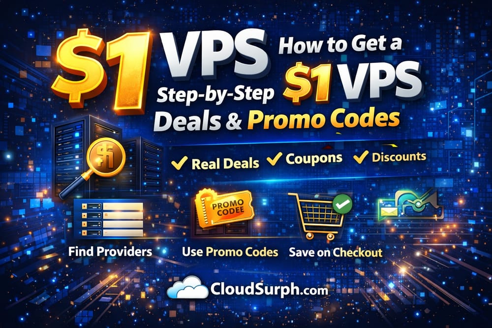 How to Get a $1 VPS: Step-by-Step Deals & Promo Codes