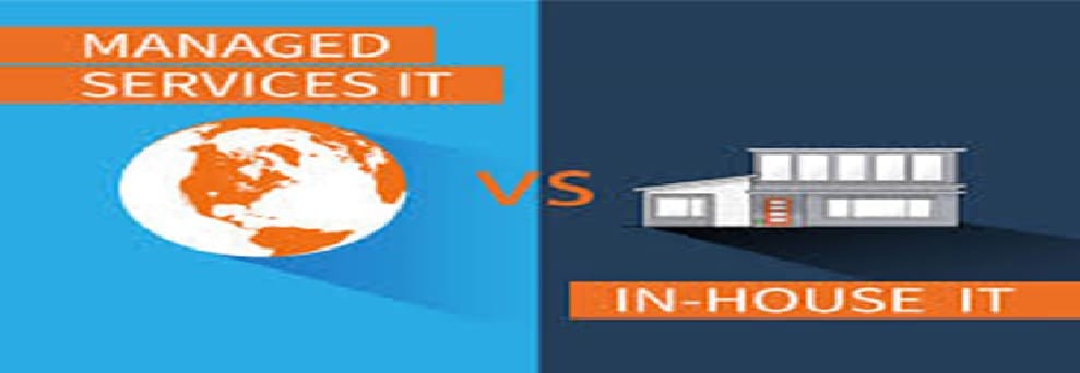 Choosing between in house IT infrastructure and managed IT services