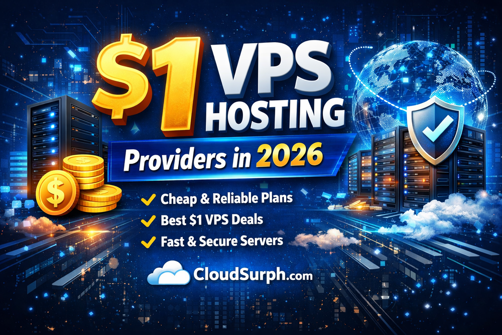 Top $1 VPS Hosting Providers in 2026 — Cheapest Virtual Servers Reviewed